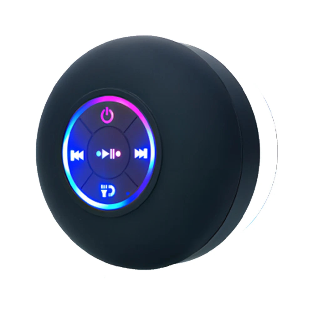Parlante Bluetooth Impermeable con Luz LED 🔊💧